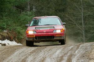 Sean Burke / Drake Burke Honda CRX on SS7, Hunters-McCormick Lake I.