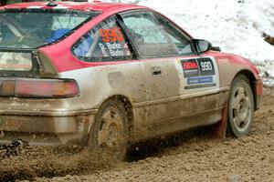 Sean Burke / Drake Burke Honda CRX on SS7, Hunters-McCormick Lake I.