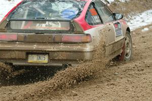 Sean Burke / Drake Burke Honda CRX on SS7, Hunters-McCormick Lake I.