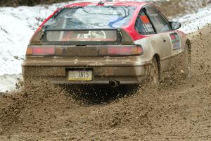 Sean Burke / Drake Burke Honda CRX on SS7, Hunters-McCormick Lake I.