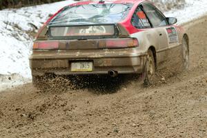 Sean Burke / Drake Burke Honda CRX on SS7, Hunters-McCormick Lake I.