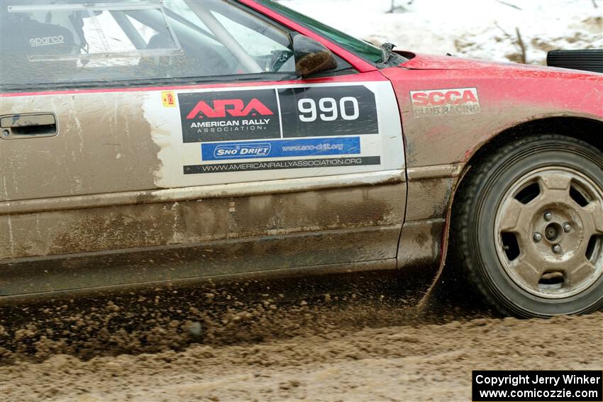 Sean Burke / Drake Burke Honda CRX on SS7, Hunters-McCormick Lake I.