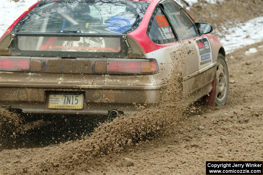 Sean Burke / Drake Burke Honda CRX on SS7, Hunters-McCormick Lake I.