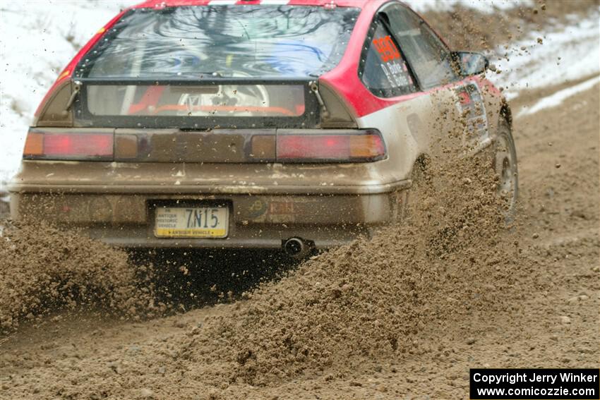 Sean Burke / Drake Burke Honda CRX on SS7, Hunters-McCormick Lake I.