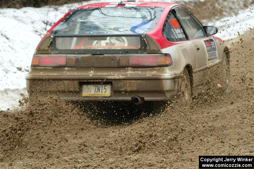 Sean Burke / Drake Burke Honda CRX on SS7, Hunters-McCormick Lake I.