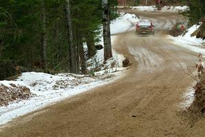 Sean Burke / Drake Burke Honda CRX on SS7, Hunters-McCormick Lake I.