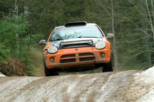 Alan Edwards / Dan Baker Dodge Neon on SS7, Hunters-McCormick Lake I.