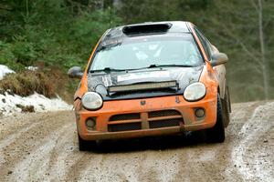 Alan Edwards / Dan Baker Dodge Neon on SS7, Hunters-McCormick Lake I.