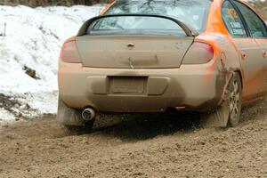 Alan Edwards / Dan Baker Dodge Neon on SS7, Hunters-McCormick Lake I.