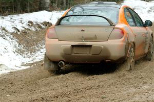 Alan Edwards / Dan Baker Dodge Neon on SS7, Hunters-McCormick Lake I.