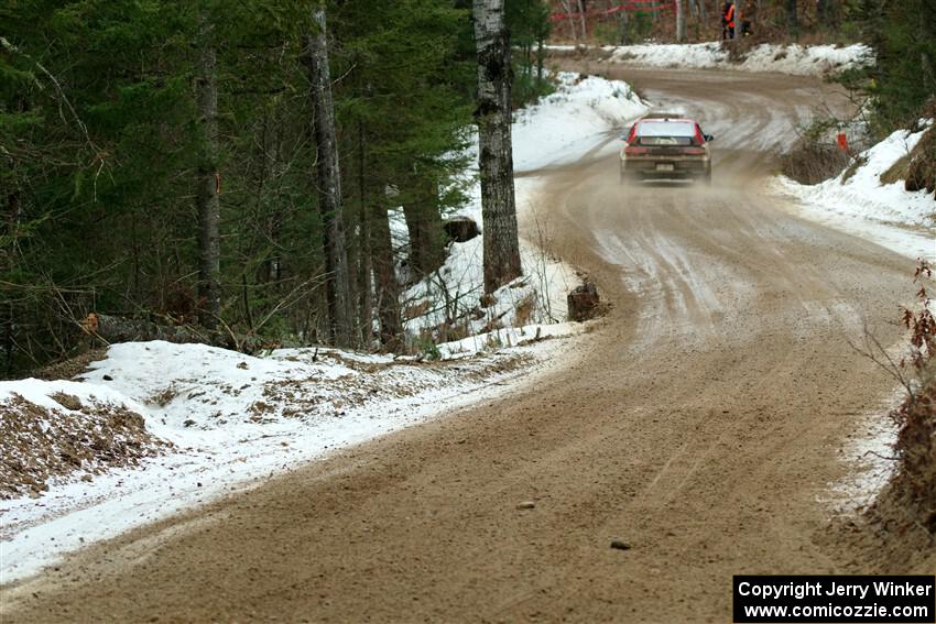 Sean Burke / Drake Burke Honda CRX on SS7, Hunters-McCormick Lake I.