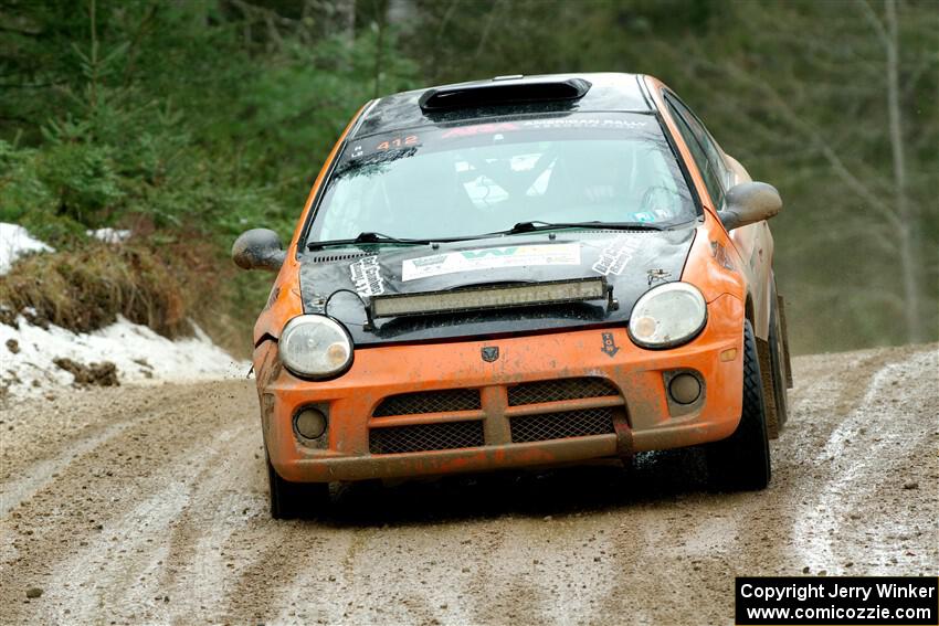 Alan Edwards / Dan Baker Dodge Neon on SS7, Hunters-McCormick Lake I.