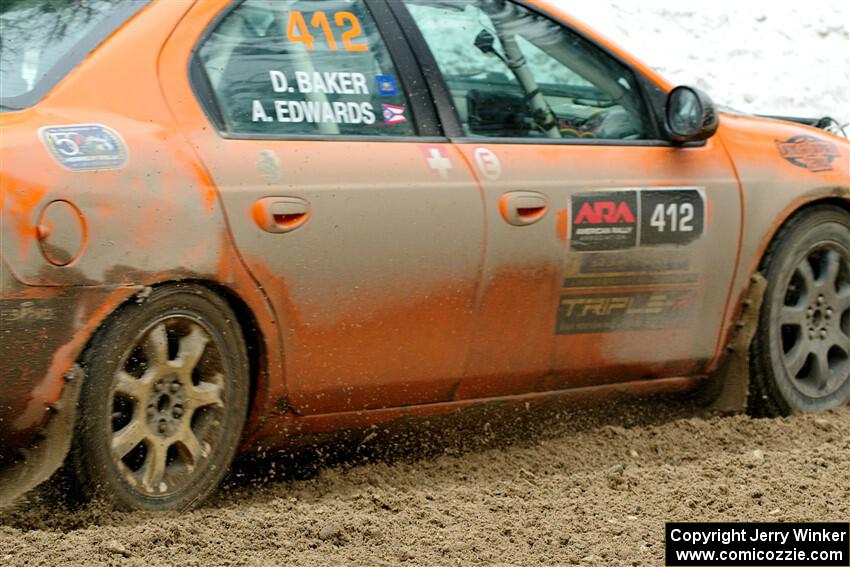 Alan Edwards / Dan Baker Dodge Neon on SS7, Hunters-McCormick Lake I.