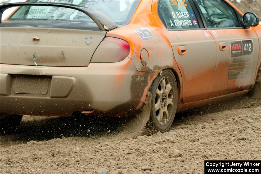 Alan Edwards / Dan Baker Dodge Neon on SS7, Hunters-McCormick Lake I.