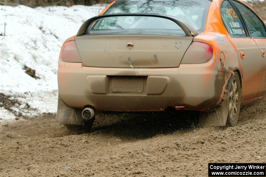 Alan Edwards / Dan Baker Dodge Neon on SS7, Hunters-McCormick Lake I.