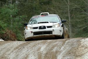 Brad Hayosh / Neil Moser Subaru WRX STi on SS7, Hunters-McCormick Lake I.