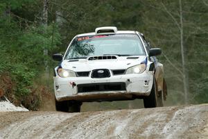 Brad Hayosh / Neil Moser Subaru WRX STi on SS7, Hunters-McCormick Lake I.