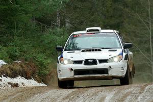 Brad Hayosh / Neil Moser Subaru WRX STi on SS7, Hunters-McCormick Lake I.