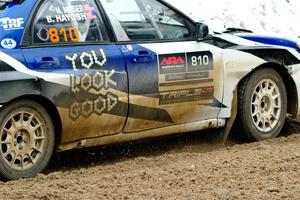 Brad Hayosh / Neil Moser Subaru WRX STi on SS7, Hunters-McCormick Lake I.