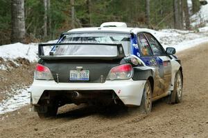 Brad Hayosh / Neil Moser Subaru WRX STi on SS7, Hunters-McCormick Lake I.