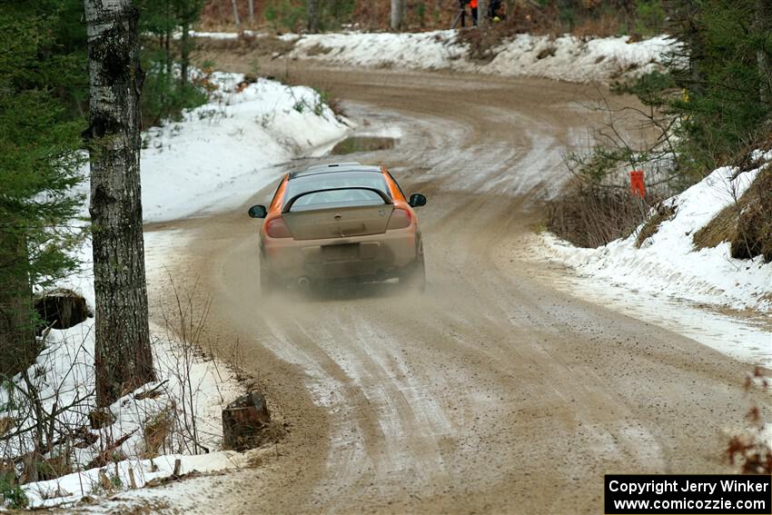 Alan Edwards / Dan Baker Dodge Neon on SS7, Hunters-McCormick Lake I.