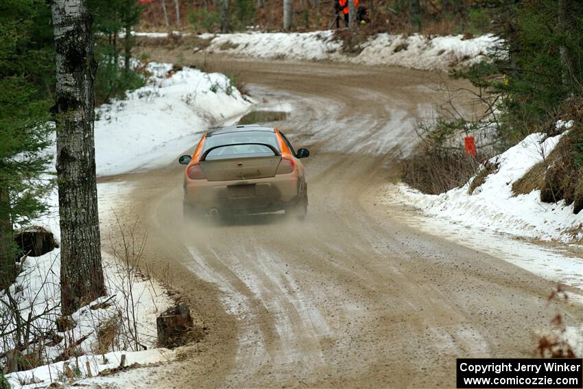 Alan Edwards / Dan Baker Dodge Neon on SS7, Hunters-McCormick Lake I.