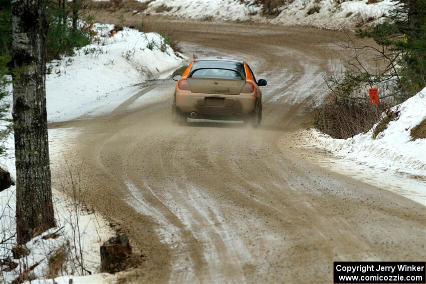 Alan Edwards / Dan Baker Dodge Neon on SS7, Hunters-McCormick Lake I.