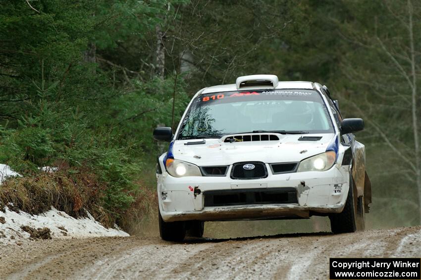 Brad Hayosh / Neil Moser Subaru WRX STi on SS7, Hunters-McCormick Lake I.