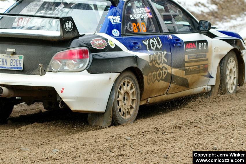 Brad Hayosh / Neil Moser Subaru WRX STi on SS7, Hunters-McCormick Lake I.