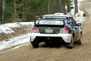 Brad Hayosh / Neil Moser Subaru WRX STi on SS7, Hunters-McCormick Lake I.