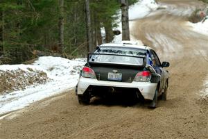 Brad Hayosh / Neil Moser Subaru WRX STi on SS7, Hunters-McCormick Lake I.