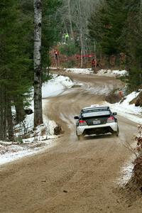 Brad Hayosh / Neil Moser Subaru WRX STi on SS7, Hunters-McCormick Lake I.