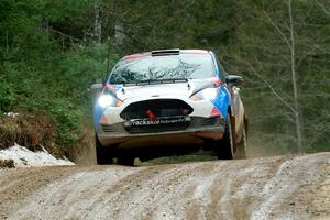 Mark Tabor / Kathryn Hansen Ford Fiesta ST on SS7, Hunters-McCormick Lake I.