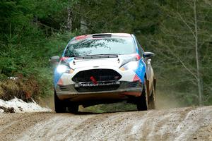 Mark Tabor / Kathryn Hansen Ford Fiesta ST on SS7, Hunters-McCormick Lake I.