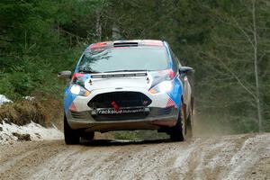 Mark Tabor / Kathryn Hansen Ford Fiesta ST on SS7, Hunters-McCormick Lake I.