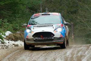 Mark Tabor / Kathryn Hansen Ford Fiesta ST on SS7, Hunters-McCormick Lake I.