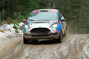 Mark Tabor / Kathryn Hansen Ford Fiesta ST on SS7, Hunters-McCormick Lake I.