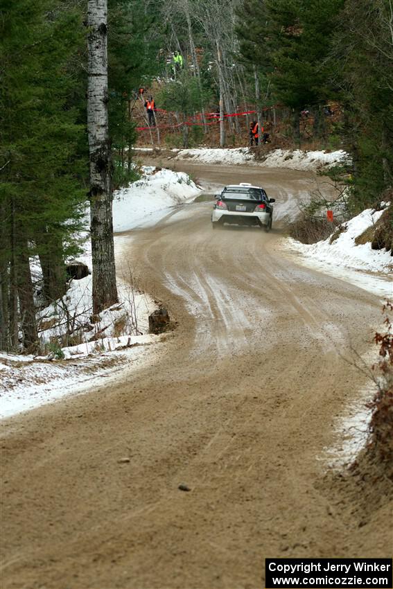 Brad Hayosh / Neil Moser Subaru WRX STi on SS7, Hunters-McCormick Lake I.