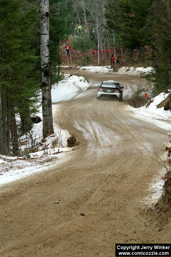 Brad Hayosh / Neil Moser Subaru WRX STi on SS7, Hunters-McCormick Lake I.