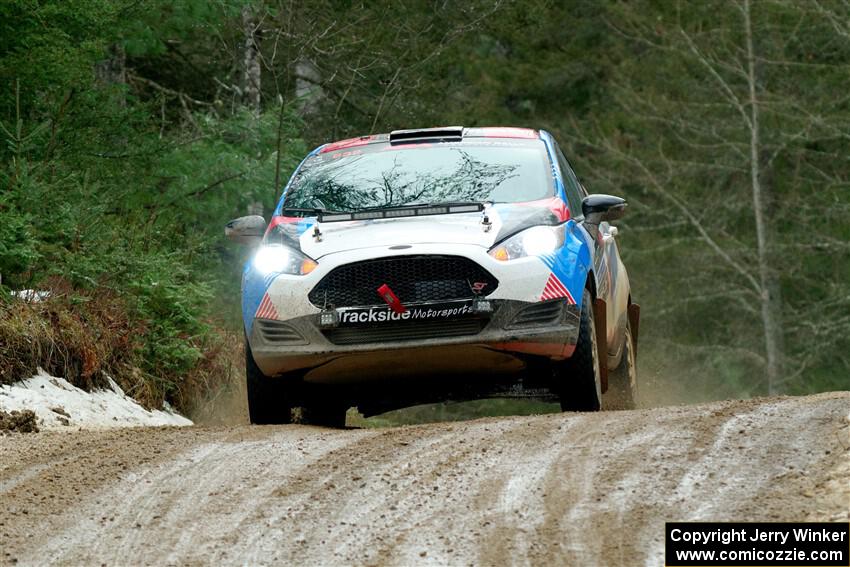 Mark Tabor / Kathryn Hansen Ford Fiesta ST on SS7, Hunters-McCormick Lake I.