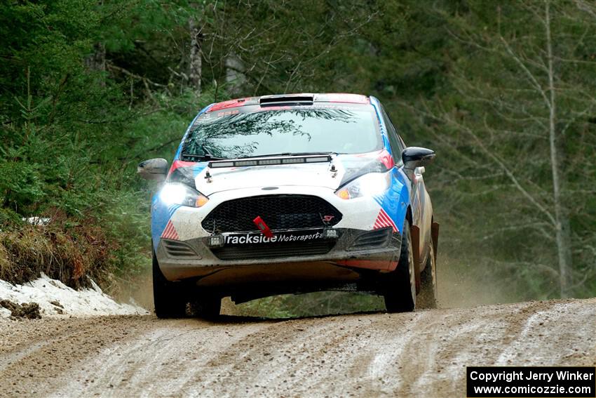 Mark Tabor / Kathryn Hansen Ford Fiesta ST on SS7, Hunters-McCormick Lake I.