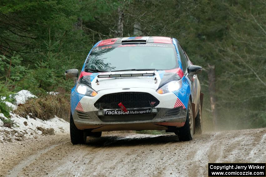 Mark Tabor / Kathryn Hansen Ford Fiesta ST on SS7, Hunters-McCormick Lake I.