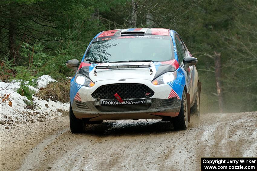 Mark Tabor / Kathryn Hansen Ford Fiesta ST on SS7, Hunters-McCormick Lake I.