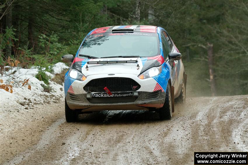 Mark Tabor / Kathryn Hansen Ford Fiesta ST on SS7, Hunters-McCormick Lake I.