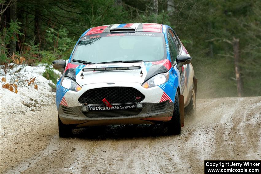 Mark Tabor / Kathryn Hansen Ford Fiesta ST on SS7, Hunters-McCormick Lake I.