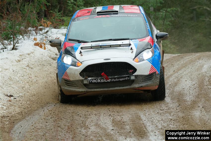 Mark Tabor / Kathryn Hansen Ford Fiesta ST on SS7, Hunters-McCormick Lake I.