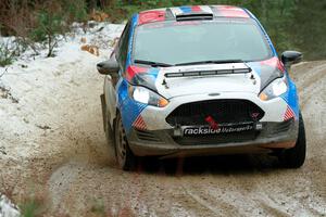 Mark Tabor / Kathryn Hansen Ford Fiesta ST on SS7, Hunters-McCormick Lake I.