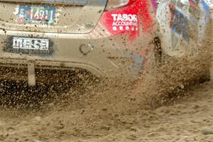 Mark Tabor / Kathryn Hansen Ford Fiesta ST on SS7, Hunters-McCormick Lake I.