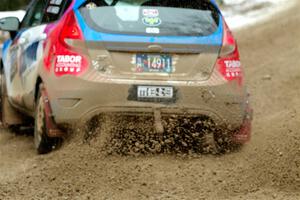 Mark Tabor / Kathryn Hansen Ford Fiesta ST on SS7, Hunters-McCormick Lake I.