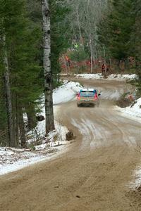 Mark Tabor / Kathryn Hansen Ford Fiesta ST on SS7, Hunters-McCormick Lake I.